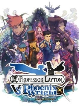 Portada de Professor Layton vs. Phoenix Wright: Ace Attorney