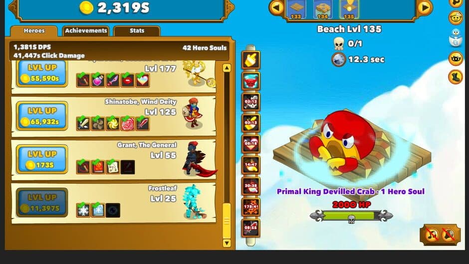 Clicker Heroes - Captura 2