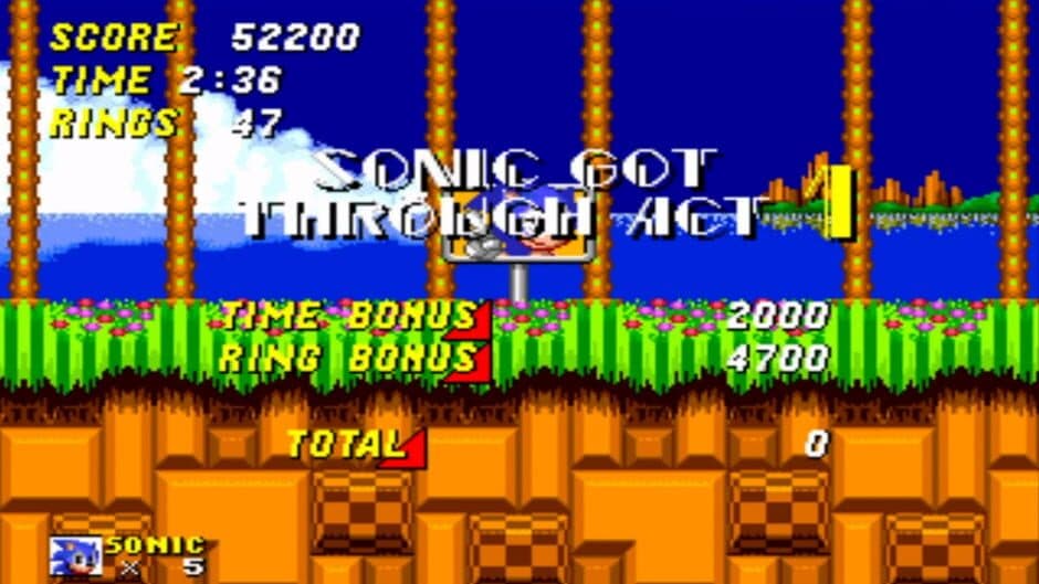 Sonic the Hedgehog 2 - Captura 1