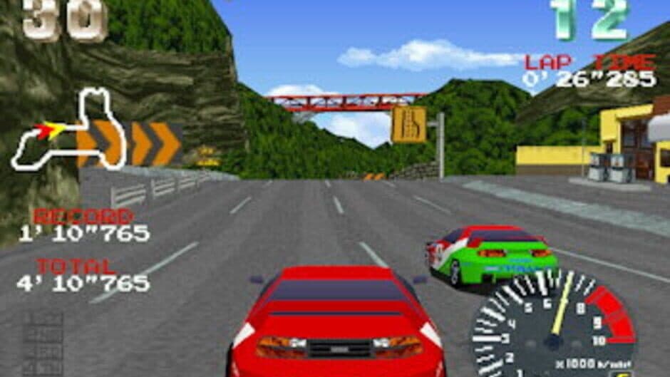 Ridge Racer Revolution - Captura 2