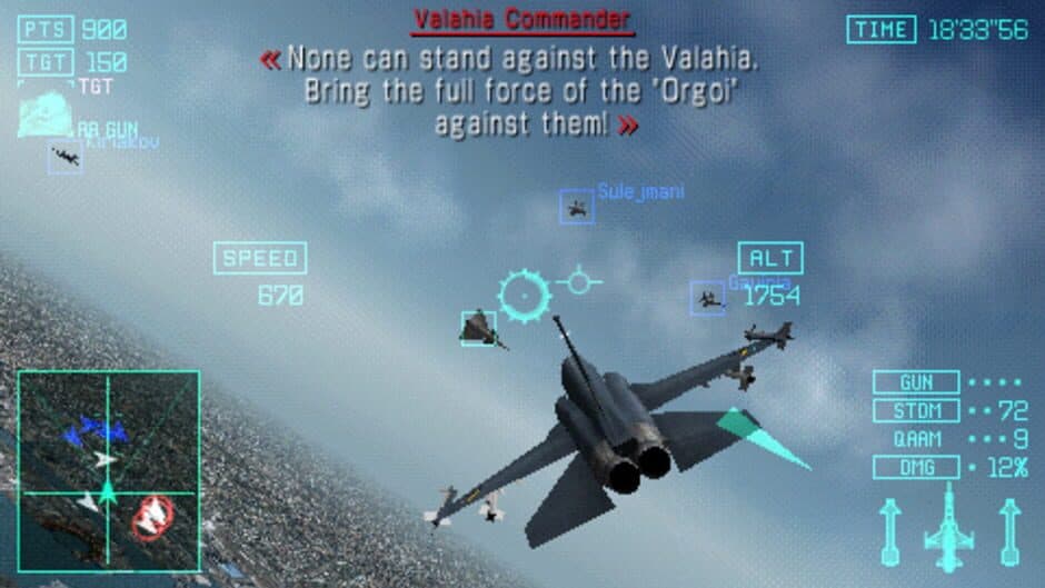 Ace Combat: Joint Assault - Captura 4