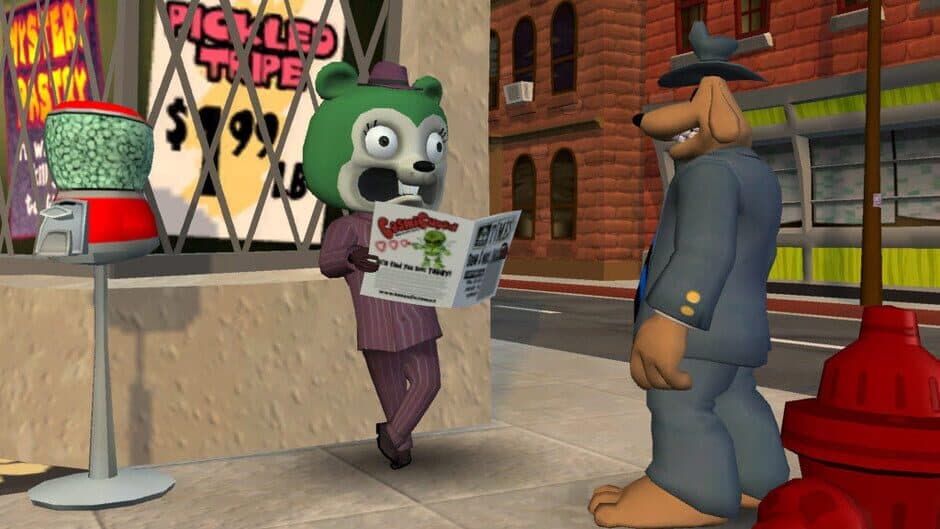 Sam & Max: Save the World - Episode 3: The Mole, the Mob and the Meatball - Captura 2
