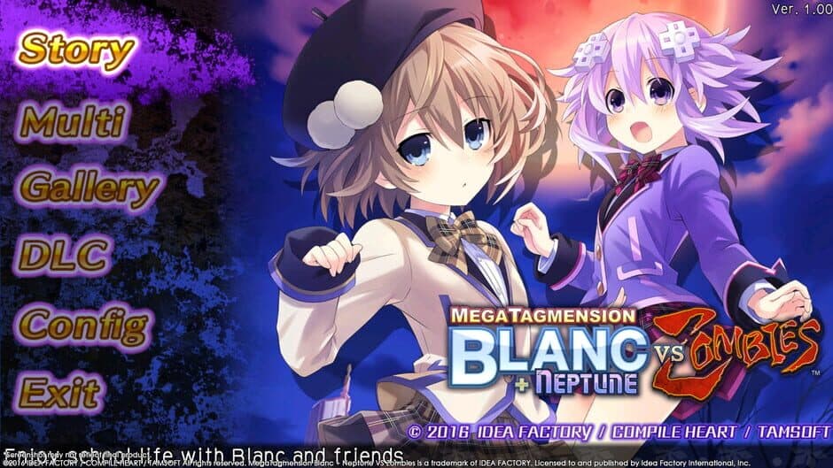 Megatagmension Blanc + Neptune VS Zombies - Captura 2