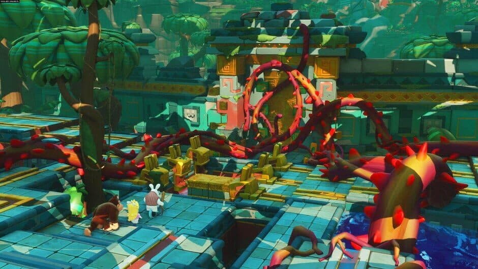 Mario + Rabbids Kingdom Battle: Donkey Kong Adventure - Captura 3