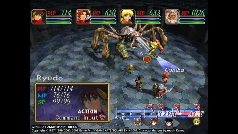 Grandia II HD Remaster - Captura 1
