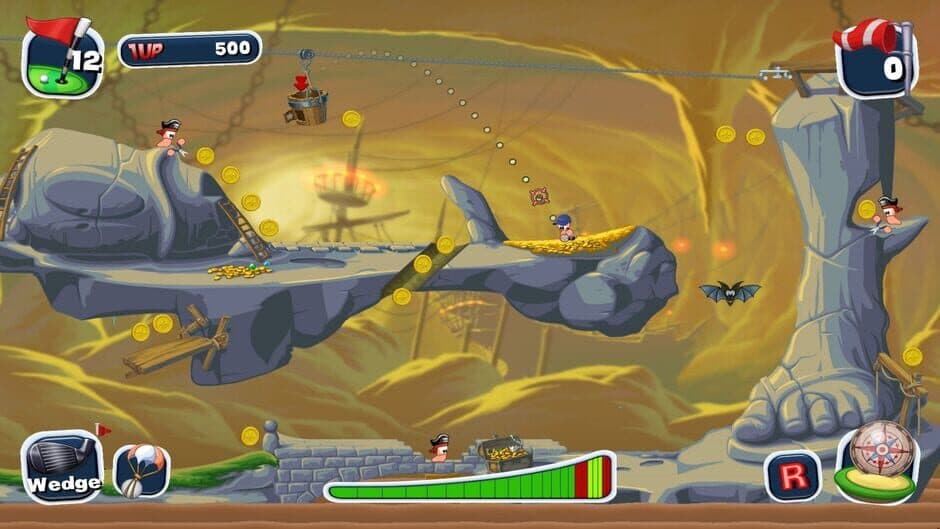 Worms Crazy Golf - Captura 1