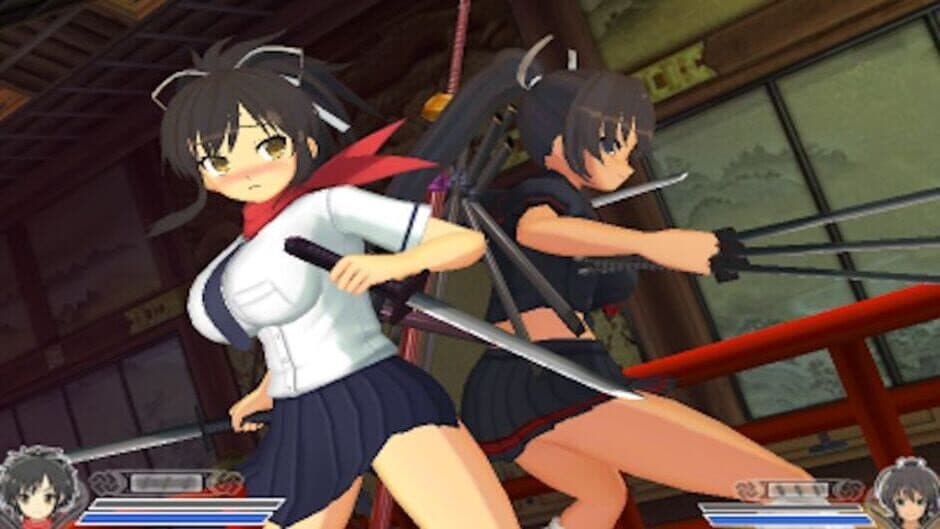Senran Kagura 2: Deep Crimson - Captura 2