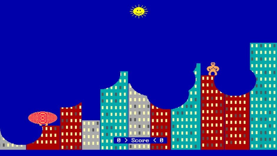Qbasic Gorillas - Captura 4