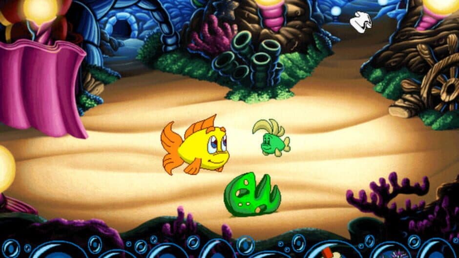 Freddi Fish 5: The Case of the Creature of Coral Cove - Captura 2