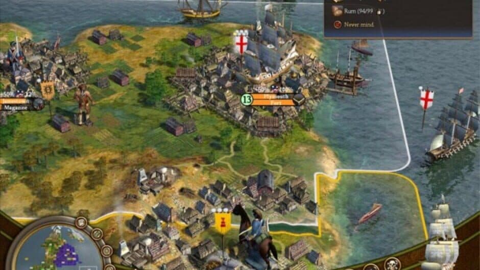 Sid Meier's Civilization IV: Colonization - Captura 1