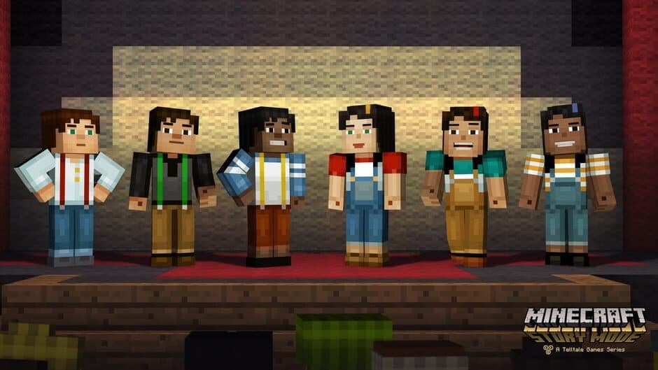Minecraft: Story Mode - Episode 4: A Block and a Hard Place - Captura 1