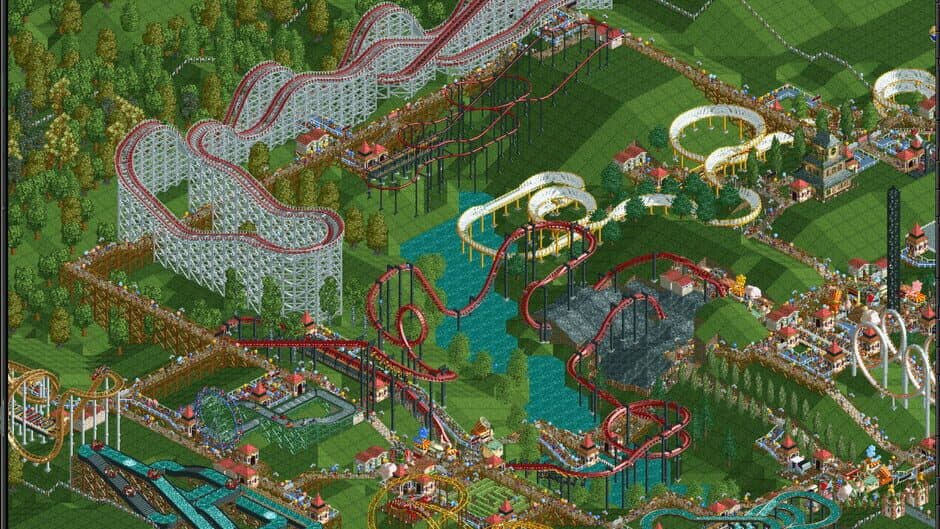 RollerCoaster Tycoon: Deluxe - Captura 5