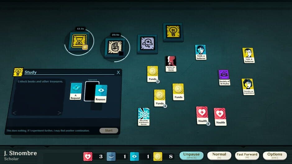 Cultist Simulator - Captura 1