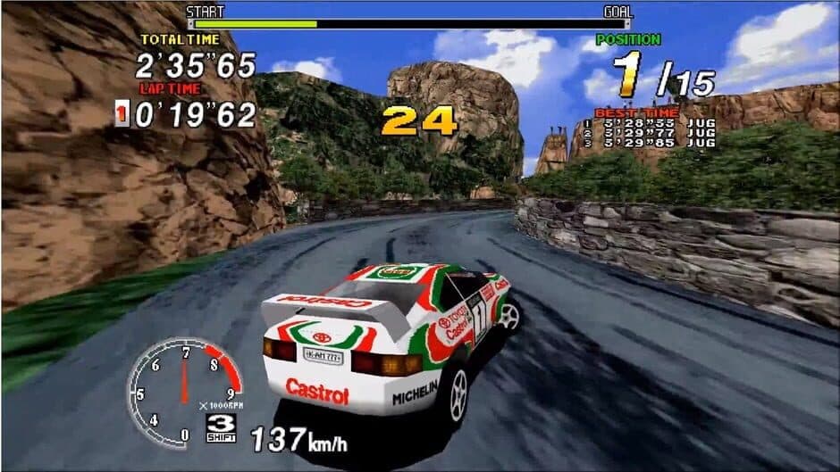 Sega Rally Championship - Captura 2