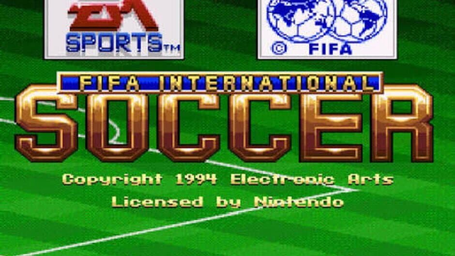 FIFA International Soccer - Captura 3