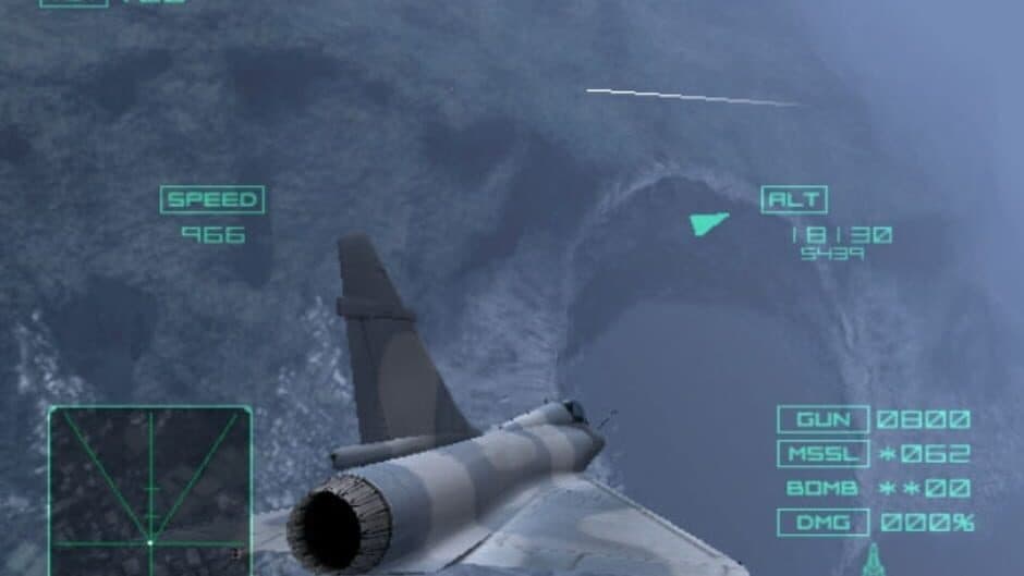 Ace Combat 04: Shattered Skies - Captura 1