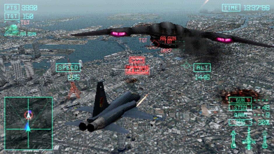 Ace Combat: Joint Assault - Captura 1