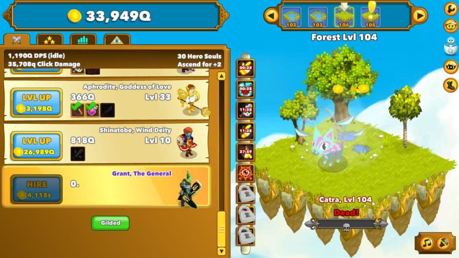 Clicker Heroes - Captura 3