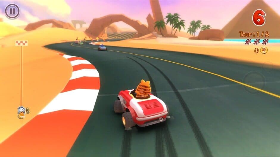 Garfield Kart - Captura 4
