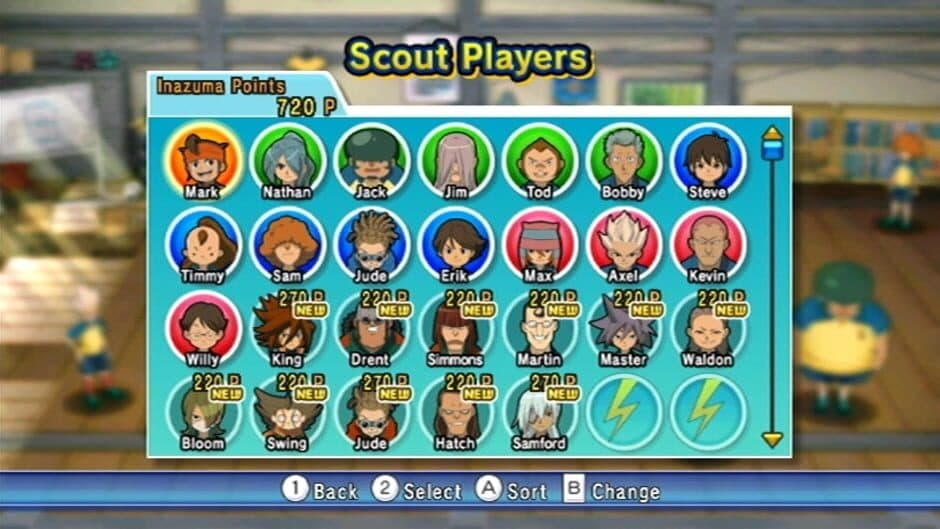 Inazuma Eleven Strikers - Captura 1