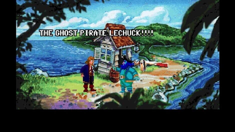 Monkey Island 2: LeChuck's Revenge - Captura 1