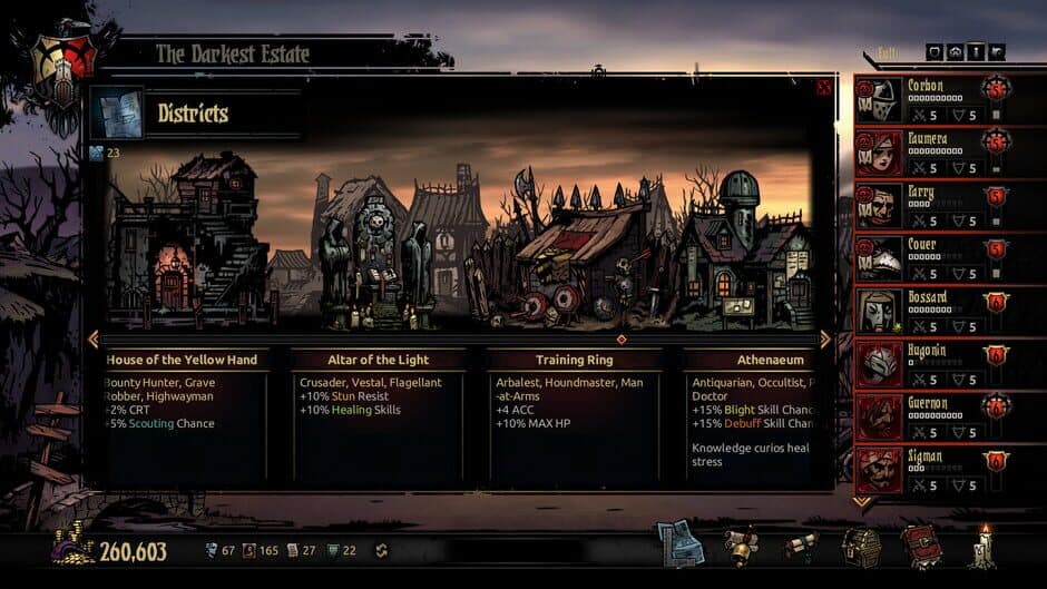 Darkest Dungeon: The Crimson Court - Captura 1