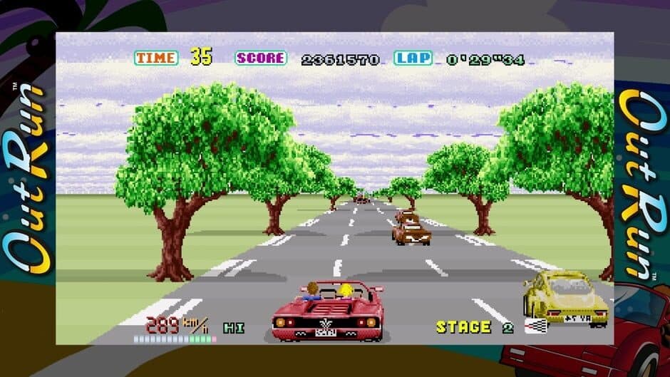 Sega Ages Out Run - Captura 3