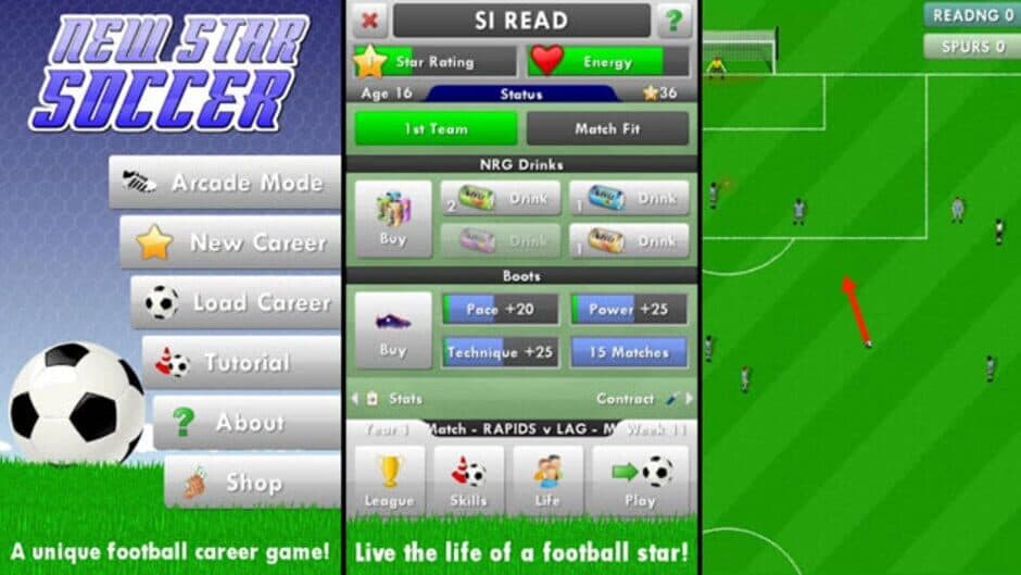 New Star Soccer - Captura 3