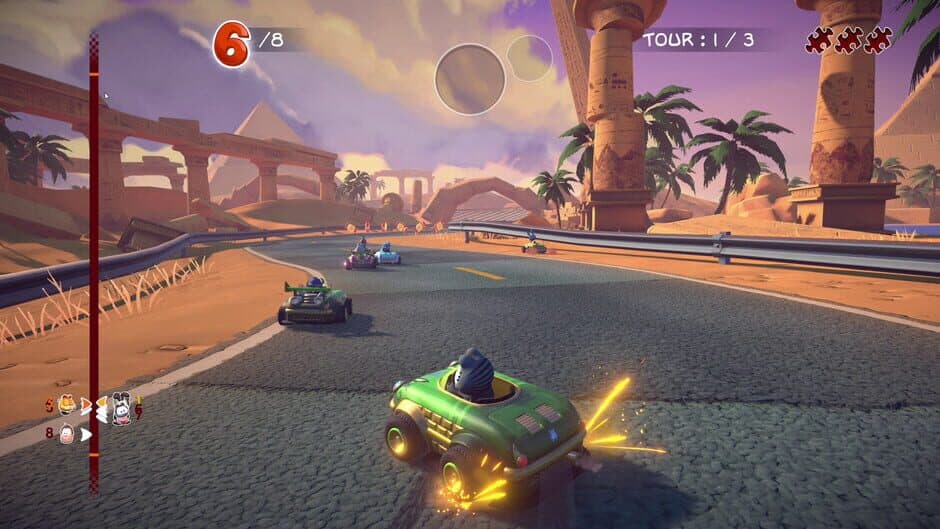 Garfield Kart: Furious Racing - Captura 1