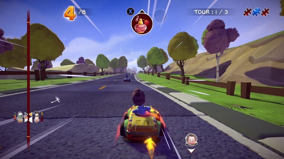 Garfield Kart: Furious Racing - Captura 4