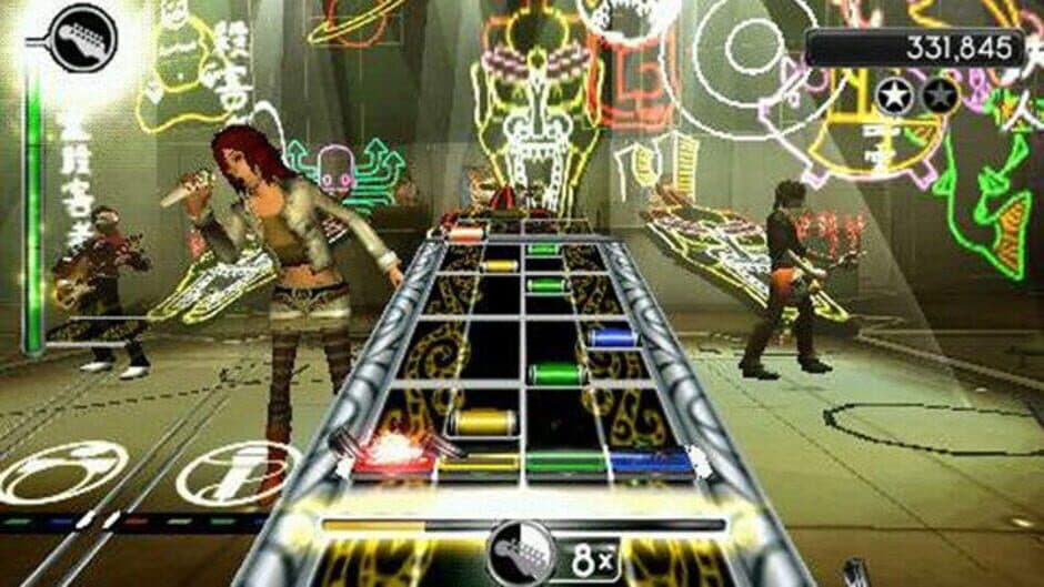 Rock Band Unplugged - Captura 1