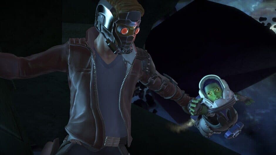 Marvel's Guardians of the Galaxy: The Telltale Series - Episode 1: Tangled Up in Blue - Captura 2