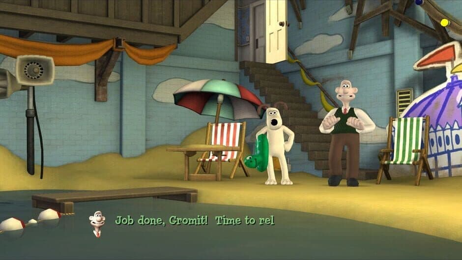 Wallace & Gromit's Grand Adventures: Episode 2 - The Last Resort - Captura 5