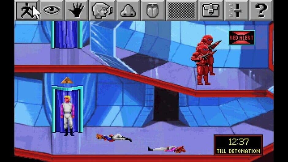 Space Quest I: Roger Wilco in the Sarien Encounter - Captura 2
