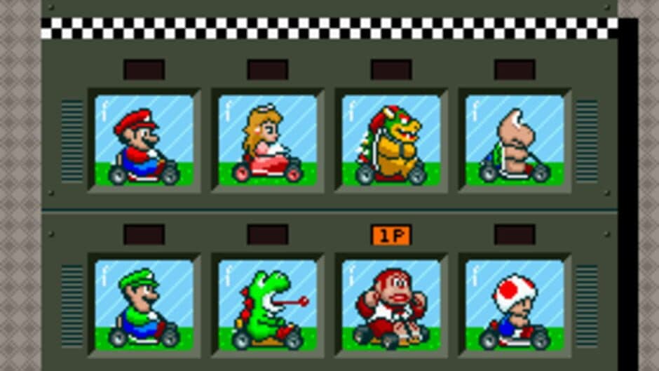 Super Mario Kart - Captura 1