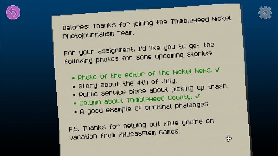 Delores: A Thimbleweed Park Mini-Adventure - Captura 5