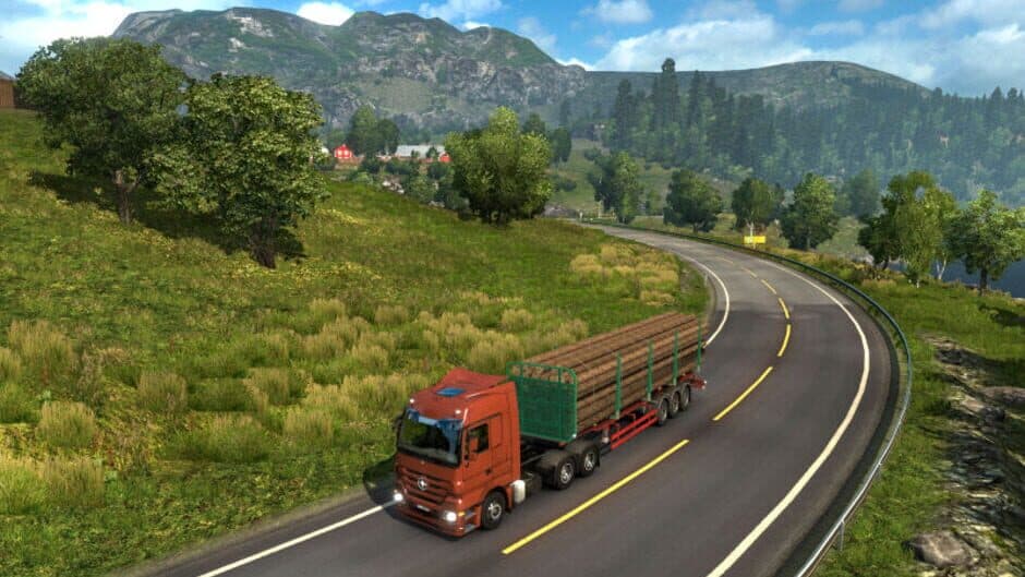 Euro Truck Simulator 2: Scandinavia - Captura 1
