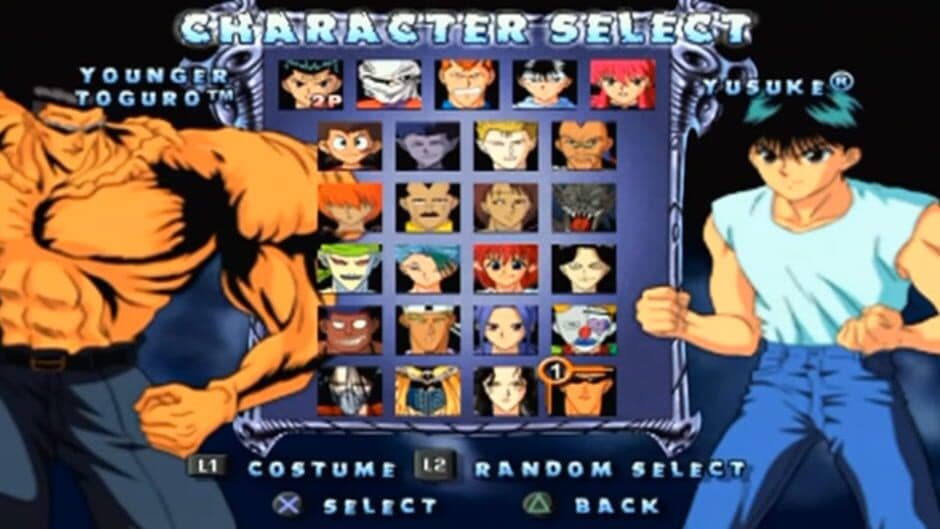 Yu Yu Hakusho: Ghost Files - Dark Tournament - Captura 2