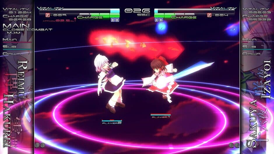 Touhou Genso Rondo: Bullet Ballet - Captura 2