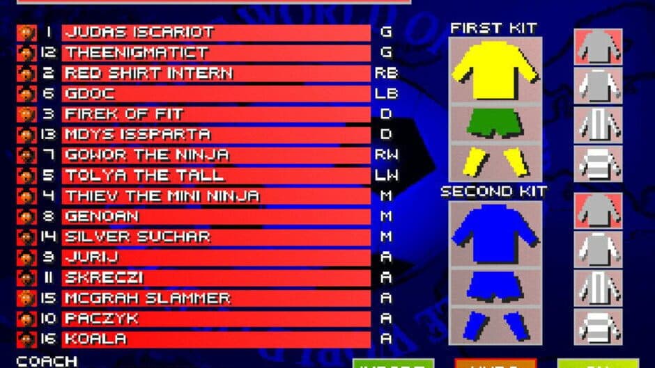 Sensible World of Soccer '96/'97 - Captura 11