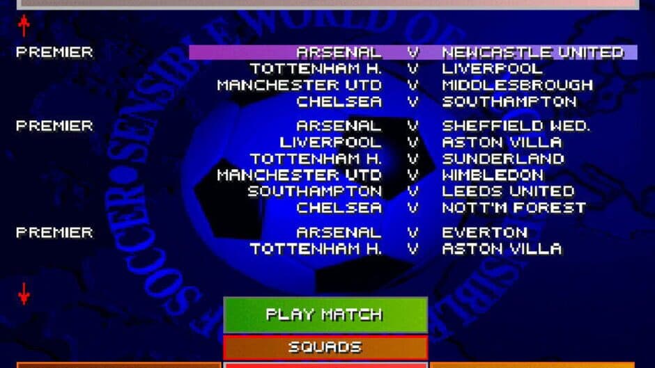 Sensible World of Soccer '96/'97 - Captura 12