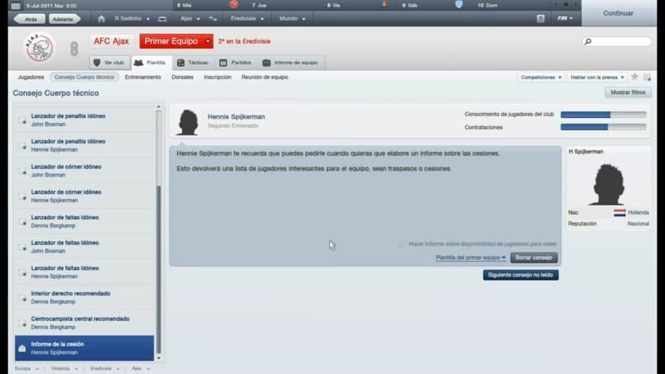 Football Manager 2012 - Captura 2