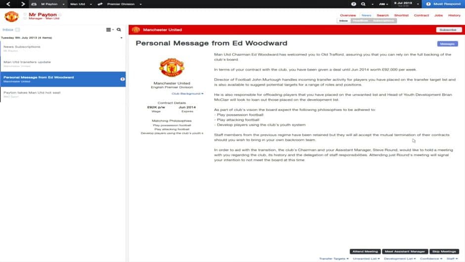 Football Manager 2014 - Captura 1
