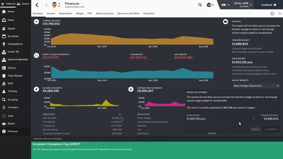 Football Manager 2016 - Captura 2