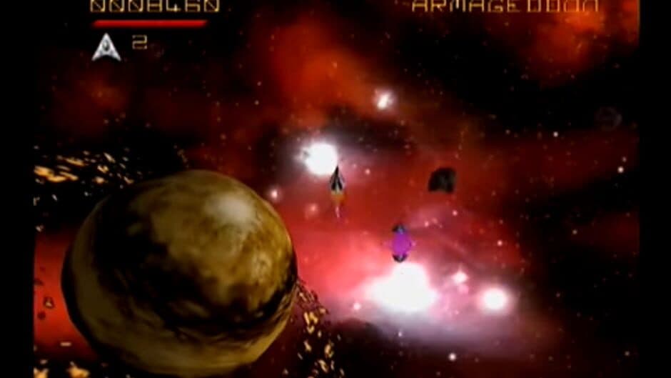 Asteroids Hyper 64 - Captura 1