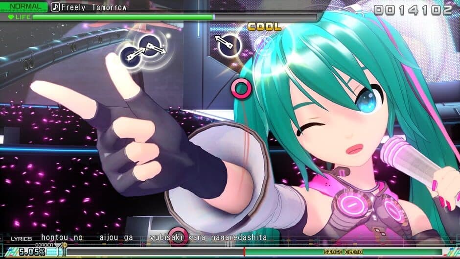 Hatsune Miku: Project Diva Mega Mix+ - Captura 2
