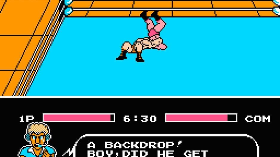 Tecmo World Wrestling - Captura 1
