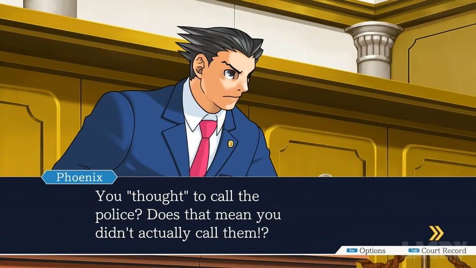 Phoenix Wright: Ace Attorney - Captura 1