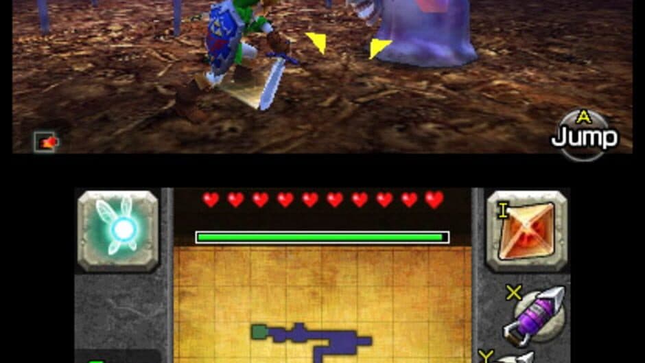 The Legend of Zelda: Ocarina of Time 3D - Captura 2