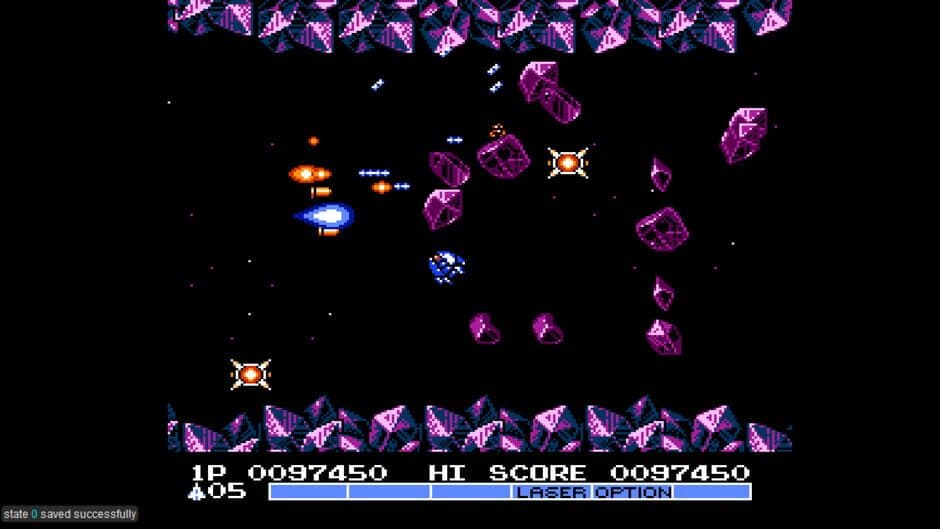 Gradius II - Captura 1